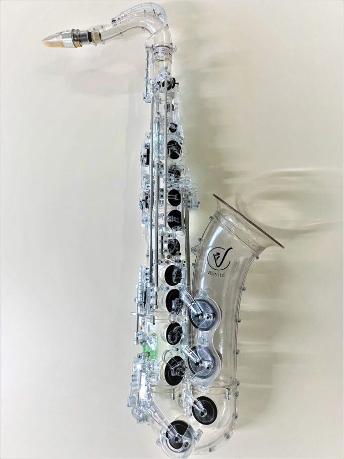 Vibrato sax for all アルトサックス ホワイト - 管楽器